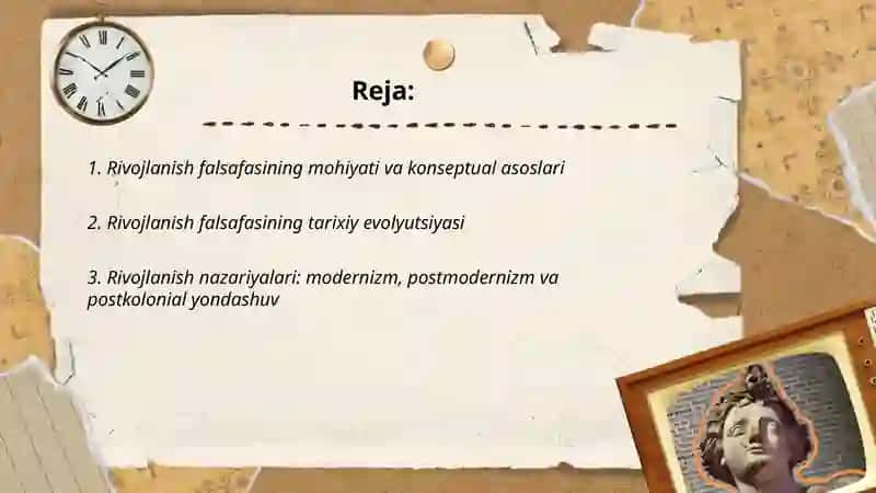 Rivojlanish falsafasi 2