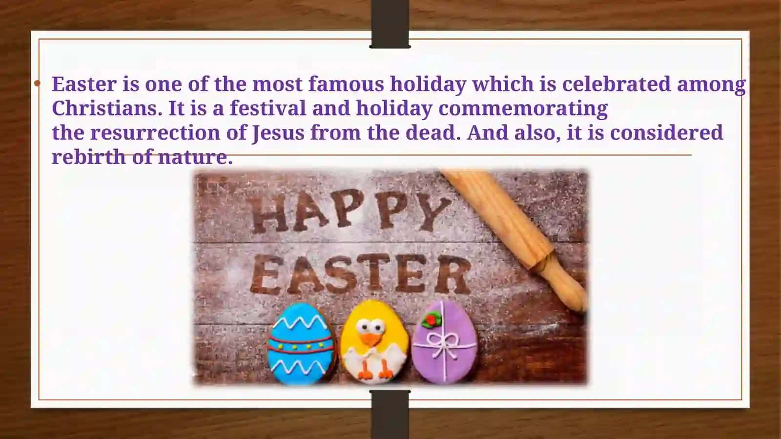 Easter, Hogmanay 2