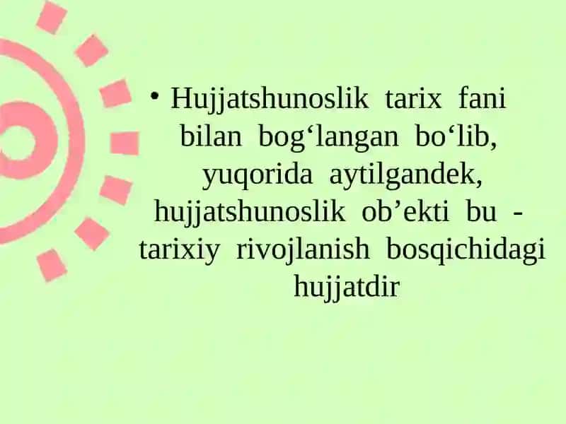 Hujjatlarning paydo bo'lishi va tarixi 2