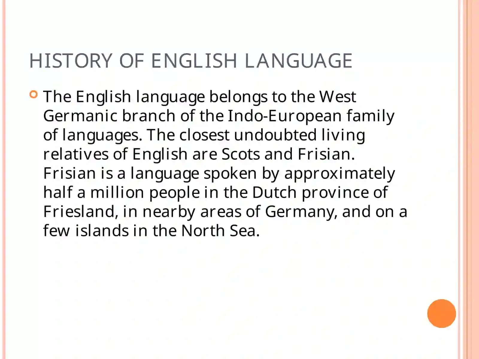 HISTORY OF ENGLISH LANGUAGE 2