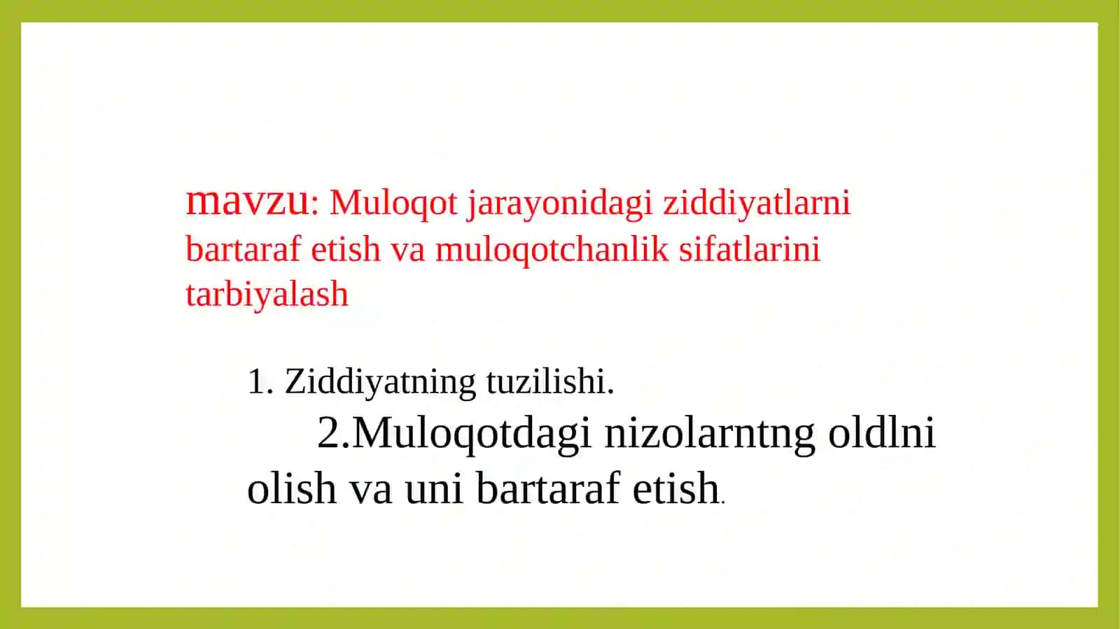 Muloqot psixologiyasi 2