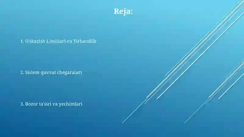 o'tkazishni elektir sig'imi 2