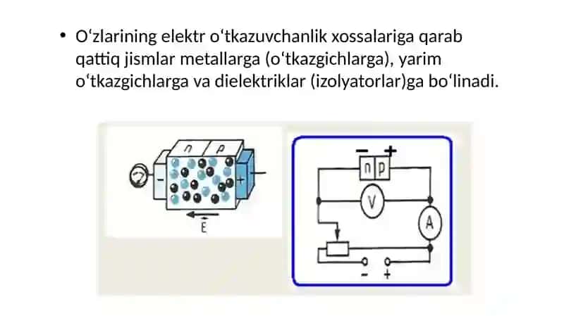 Yarimo’tkazgich va yarimo’tkazgichlik 2