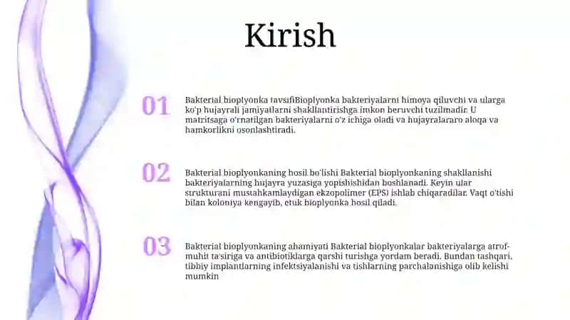 Bakteriyalar Bioplyonkasi 2