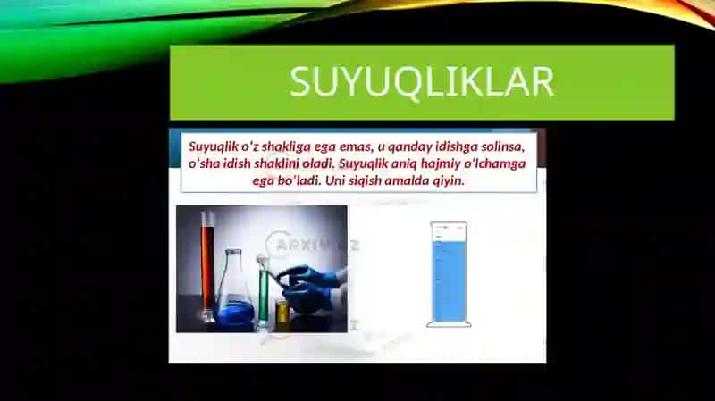 Suyuqliklar 2