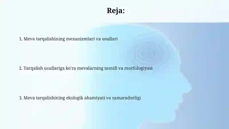 Meva tarqalishining mexanik va biologik usullari 2