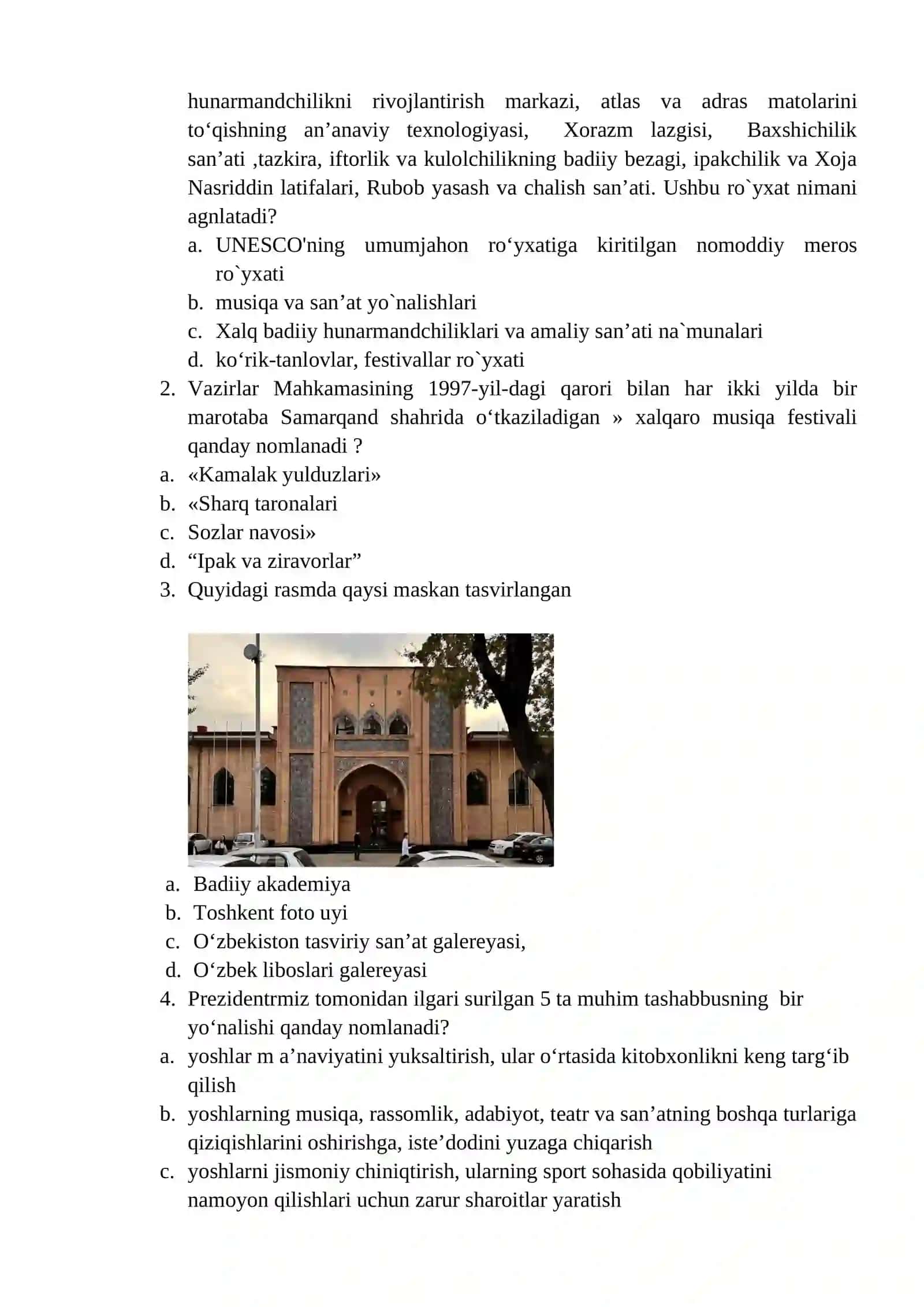 Mustaqillik davrida shaharlarimizning yubileylari 2