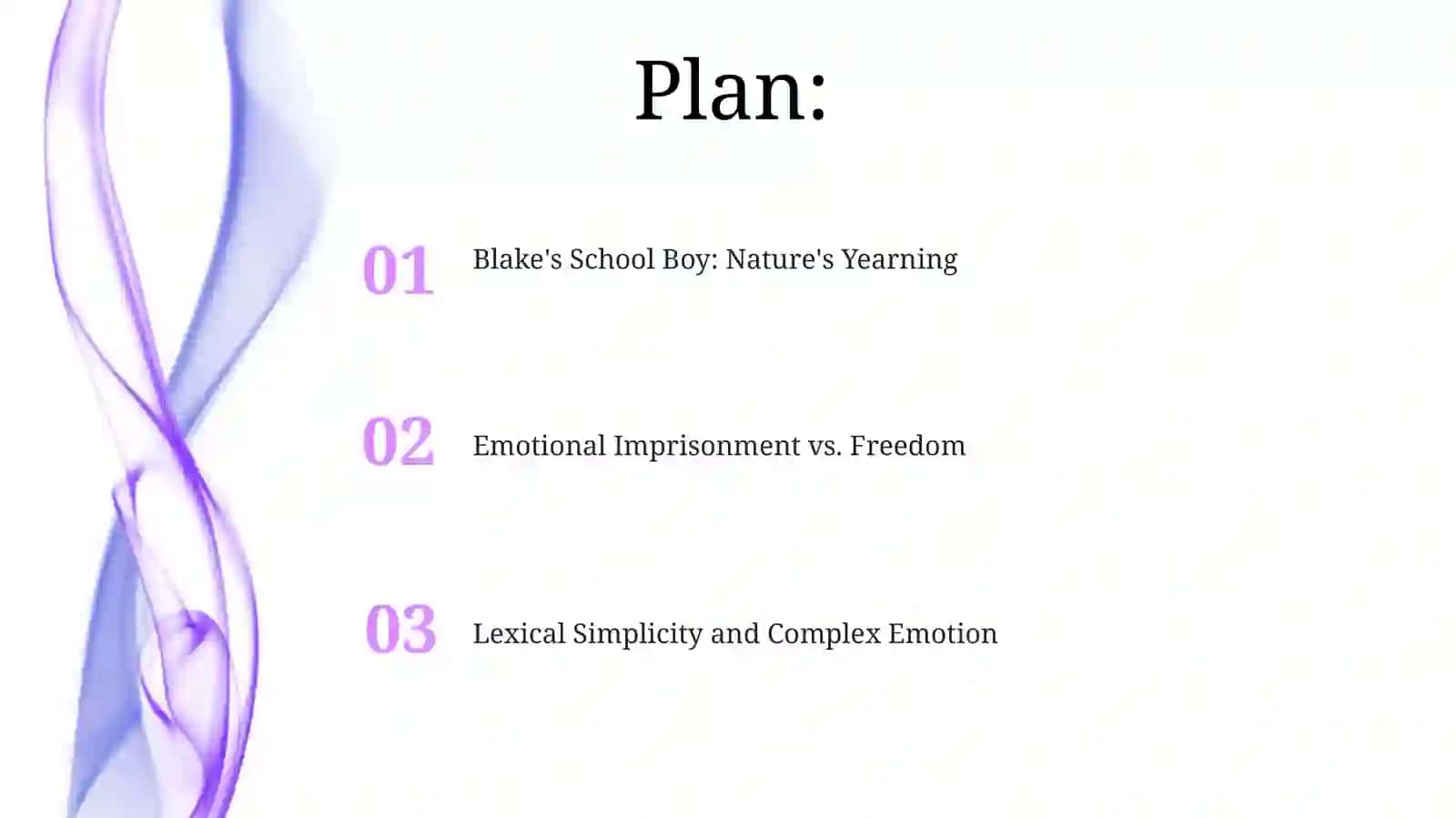 Blake's School Boy: Nature's Yearning 2