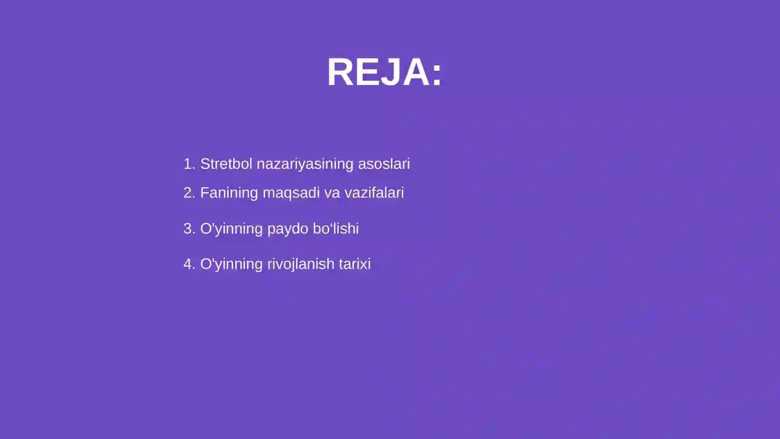 Stretbol nazariyasining asoslari 2