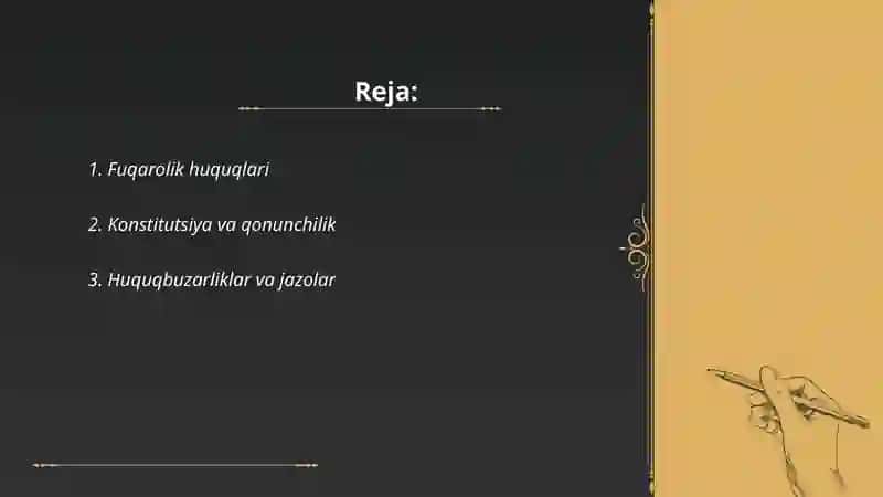 Axloq va Huquq 2