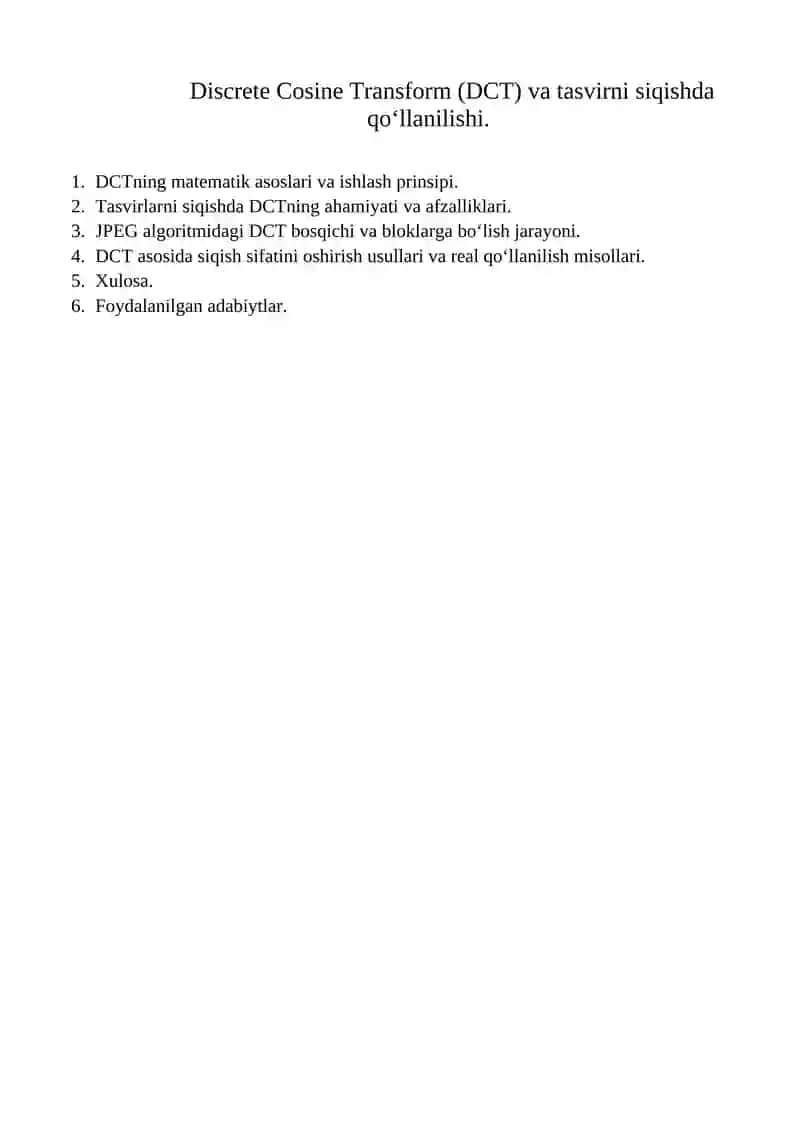 Tasvirlarni qayta ishlash 2