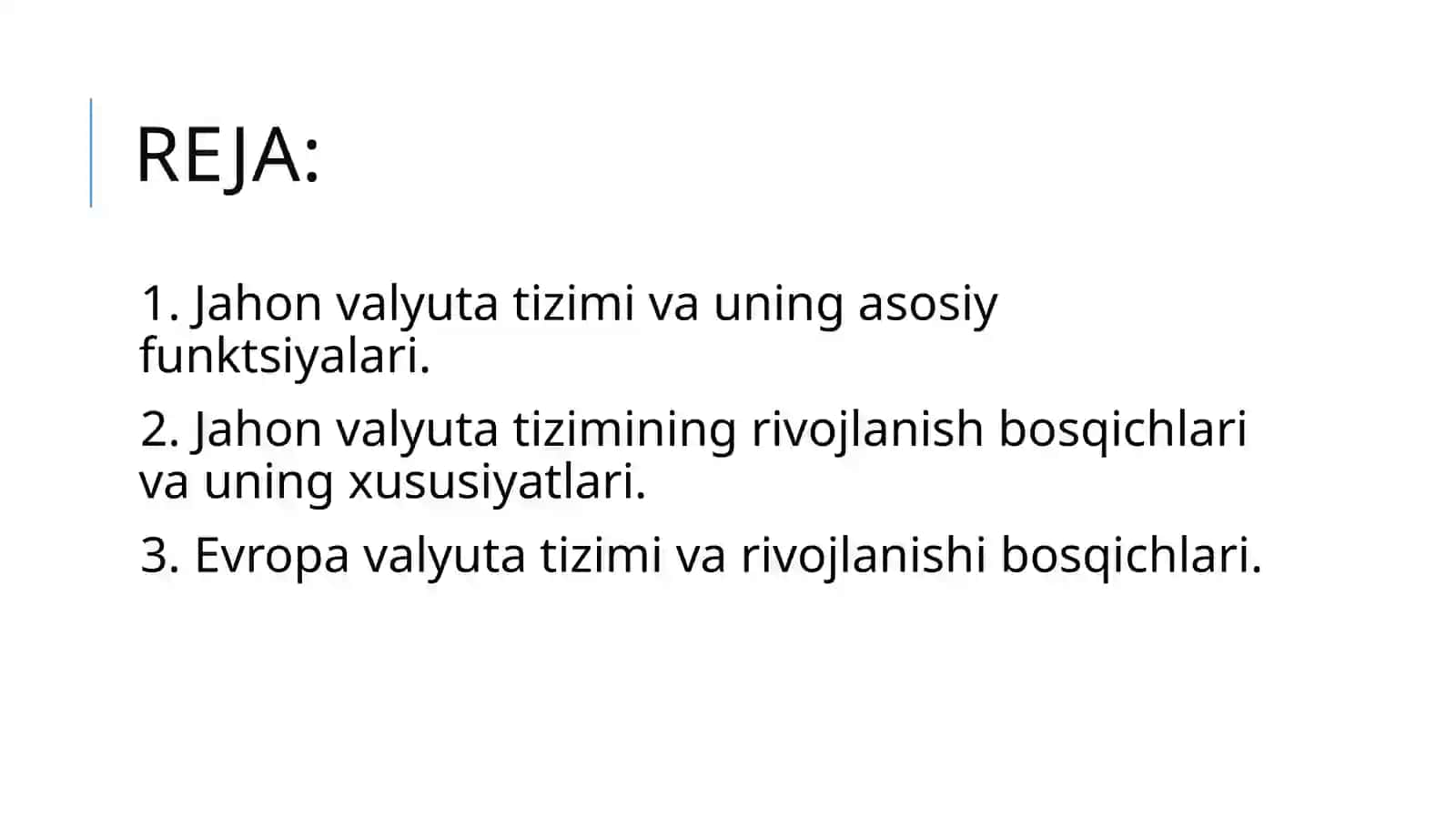 Jahon valyuta tizimi va uning asosiy funksiyalari 2