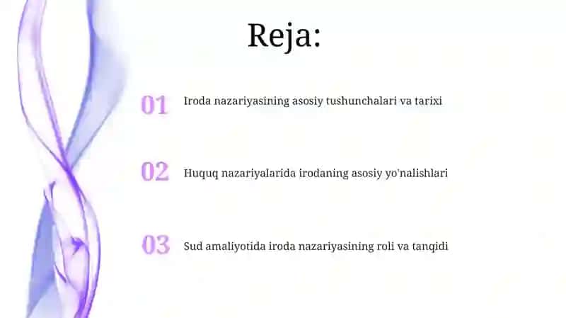 Iroda borasidagi nazaryalar 2