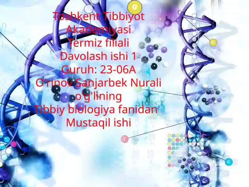 Irsiyatning umumiy qonuniyatlari 2