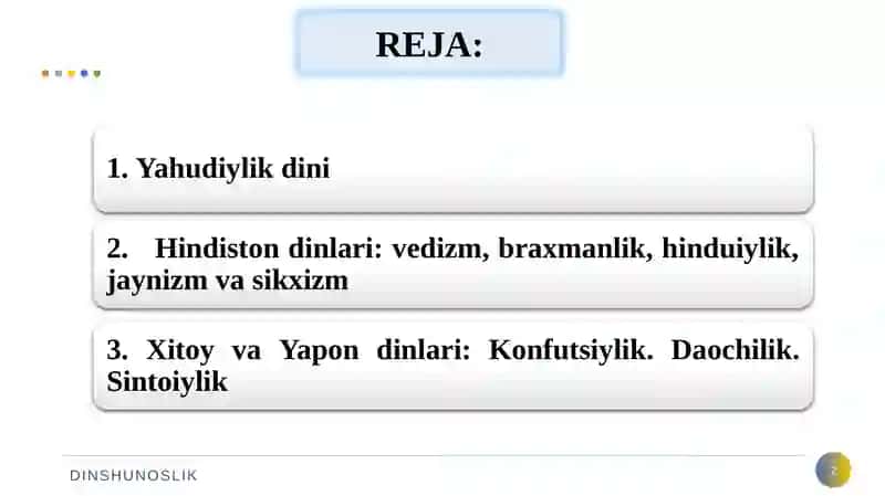 Yahudiylik ta'limoti 2