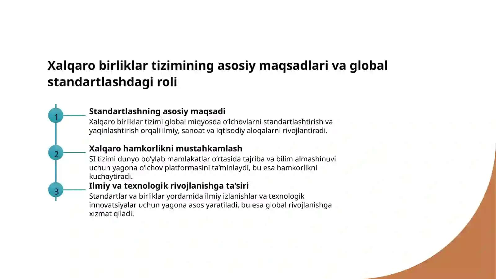Xalqaro birliklar tizimi (SI) 2