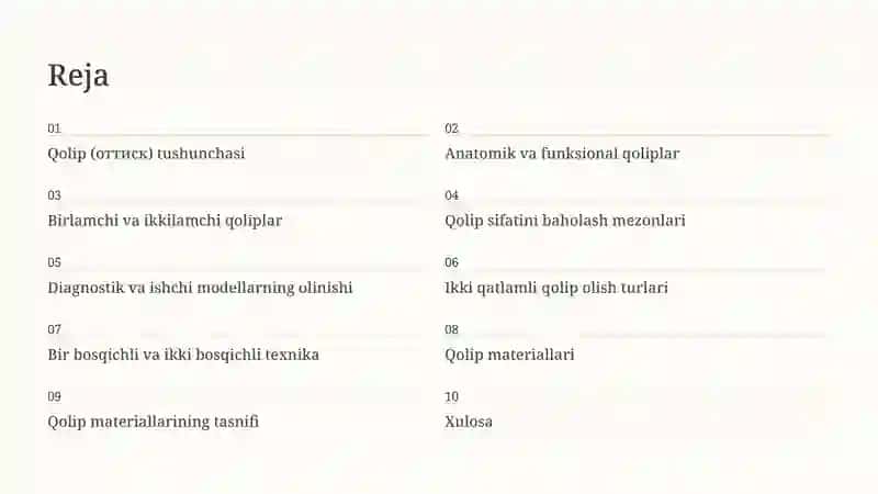 Qolip (оттиск) tushunchasi 2