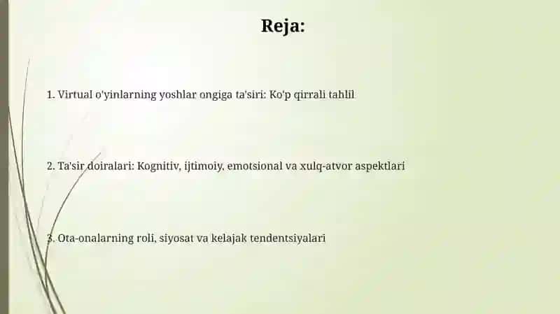 Virtual o'yinlarning yoshlar ongiga tasiri 2