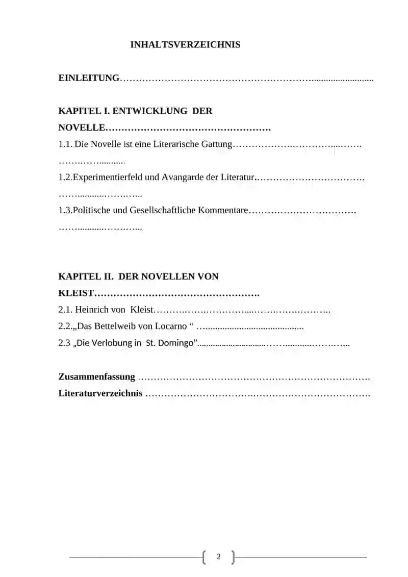 DIE NOVELLEN VON KLEIST 2