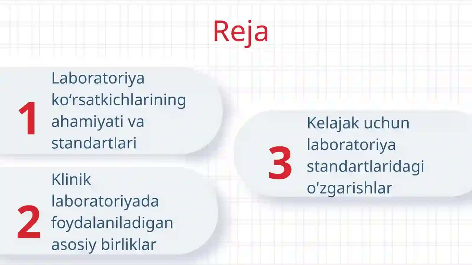 Klinik laboratoriyada foydalaniladigan asosiy birliklar 2
