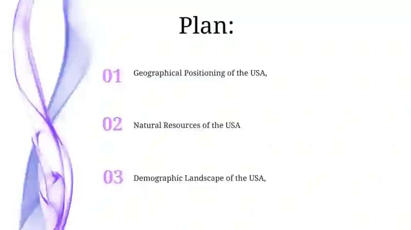 Geographical Positioning of the USA 2