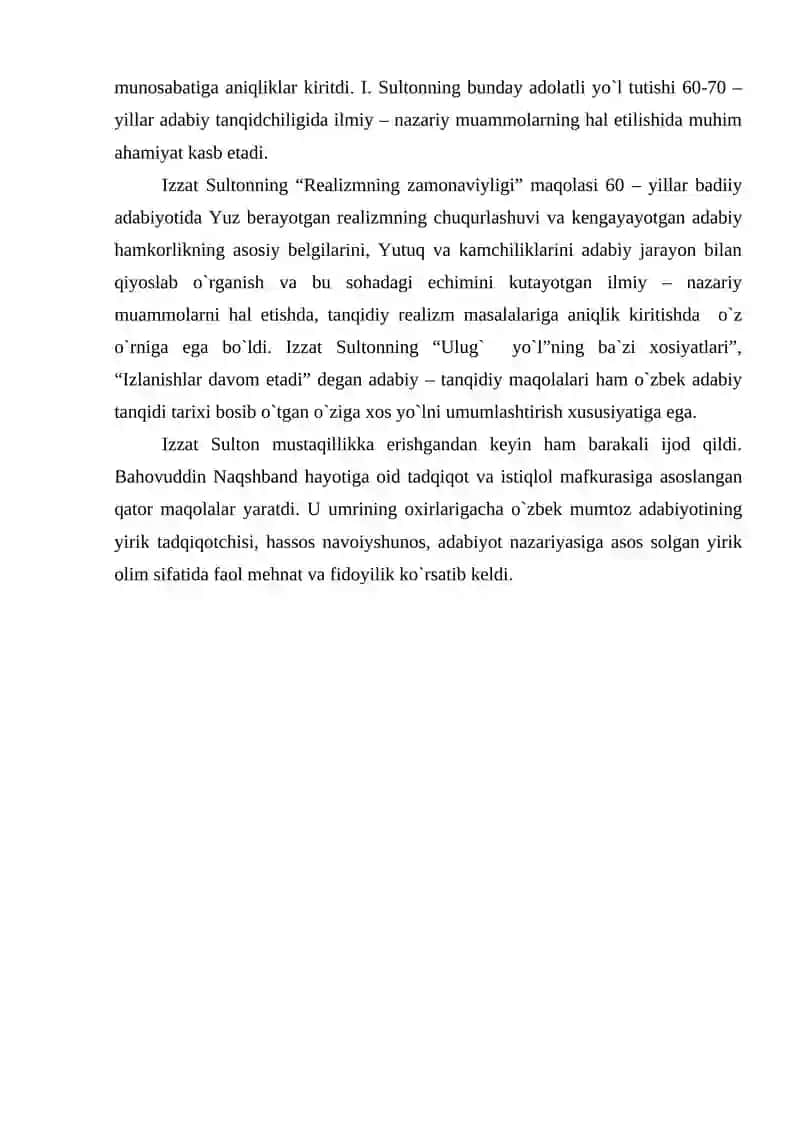 IZZAT SULTON ADABIYOTSHUNOS 2