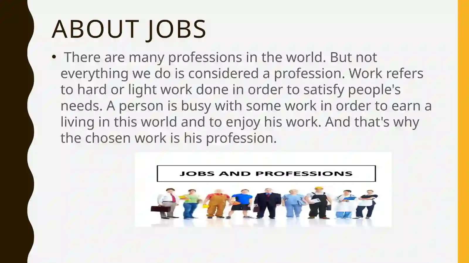 Jobs and professions 2