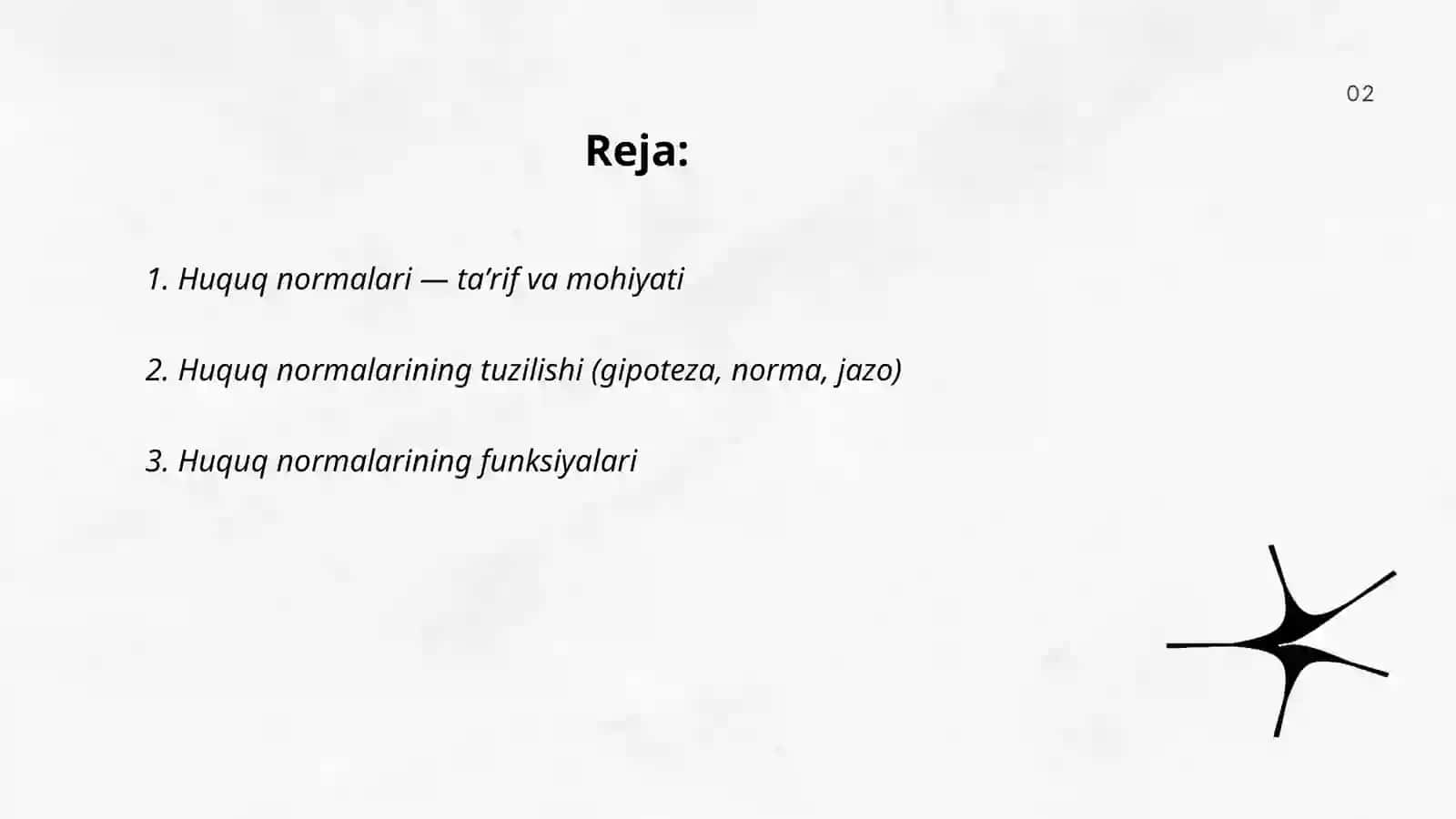 Huquq normalari 2