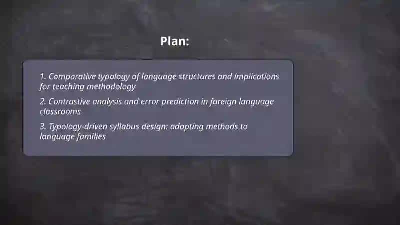 Comparative typology and Methodology of teaching foreign languages 2