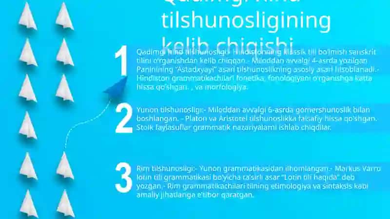 Tilshunoslik Fanining Tarixi Qadimgi Hind,Grek, Rim Tilshunosligi 2