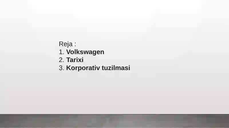 Volkswagen 2