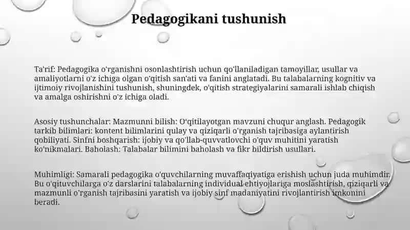 Pedagogik Qobiliyatlar 2