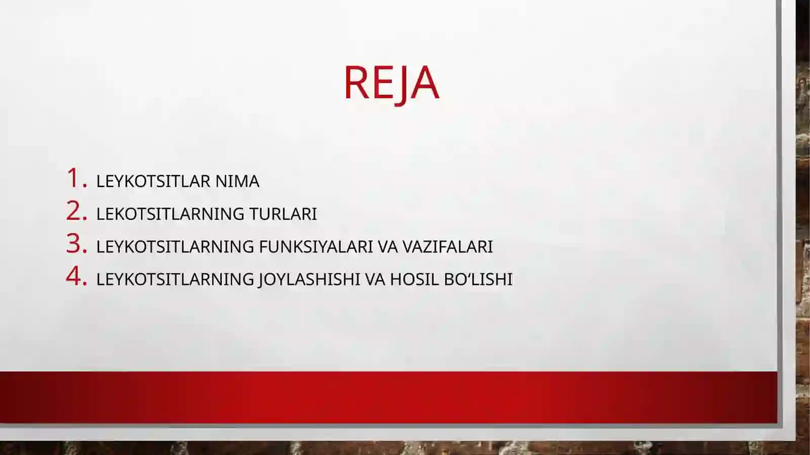 Leykotsitlar. Qon guruhlarini va resus faktorni tekshirish 2