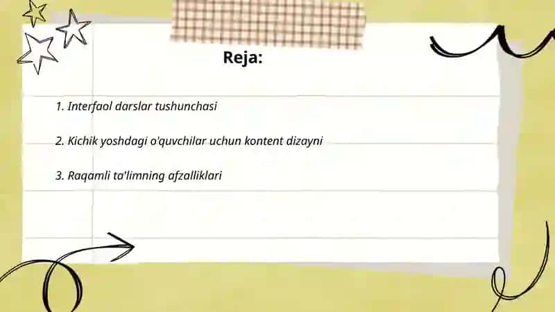 Interaktiv ta'lim veb-saytini ishlab chiqish 2