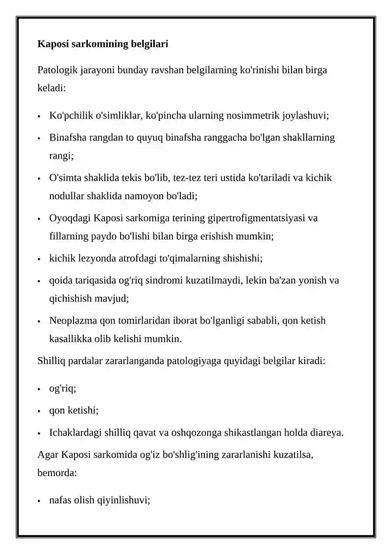 Kaposi sarkomasi 2