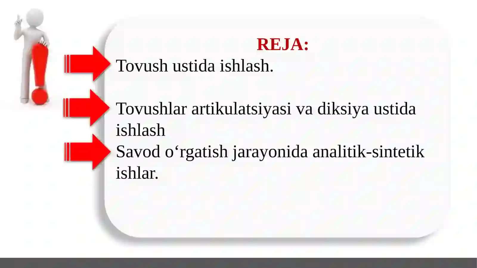 Savod o‘rgatishda mashq turlari (Ma’ruza) 2
