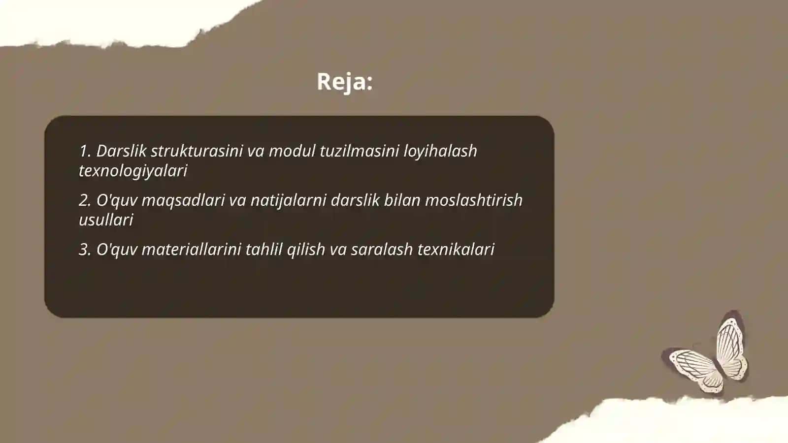 Darsliklar ustida ishlash texnologiyalari 2
