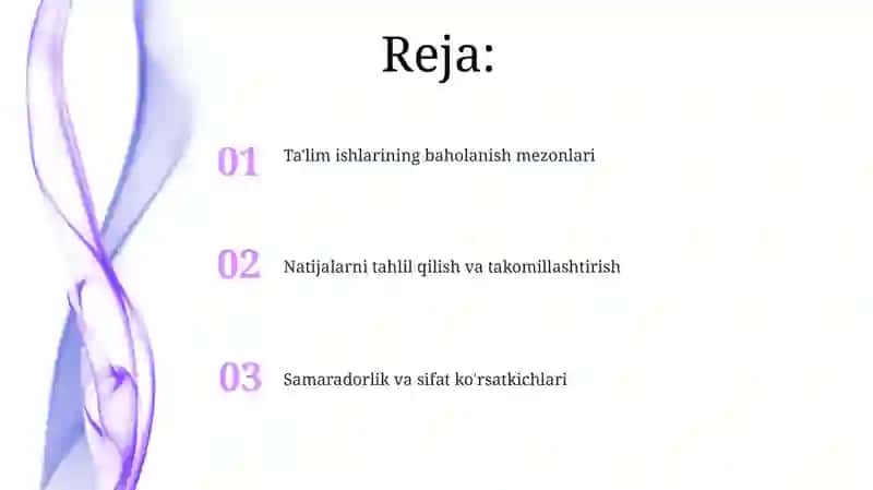Tarbiyaviy ishlarni baholash mezoni 2