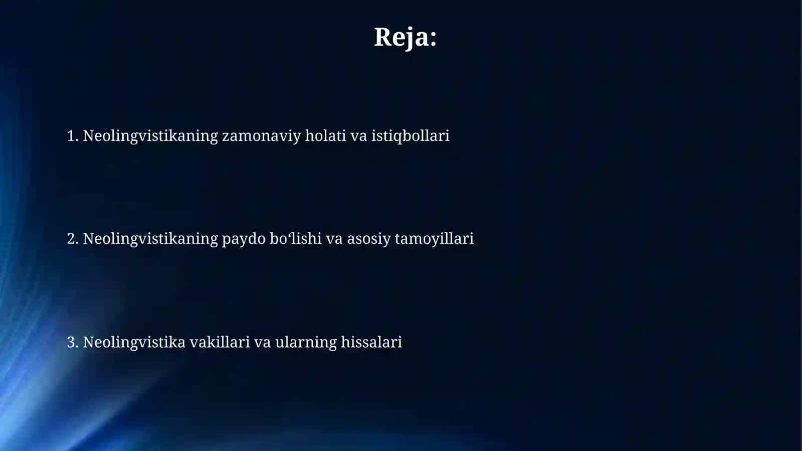 Neolingvistika yoʻnalishi va uning namoyandalari 2