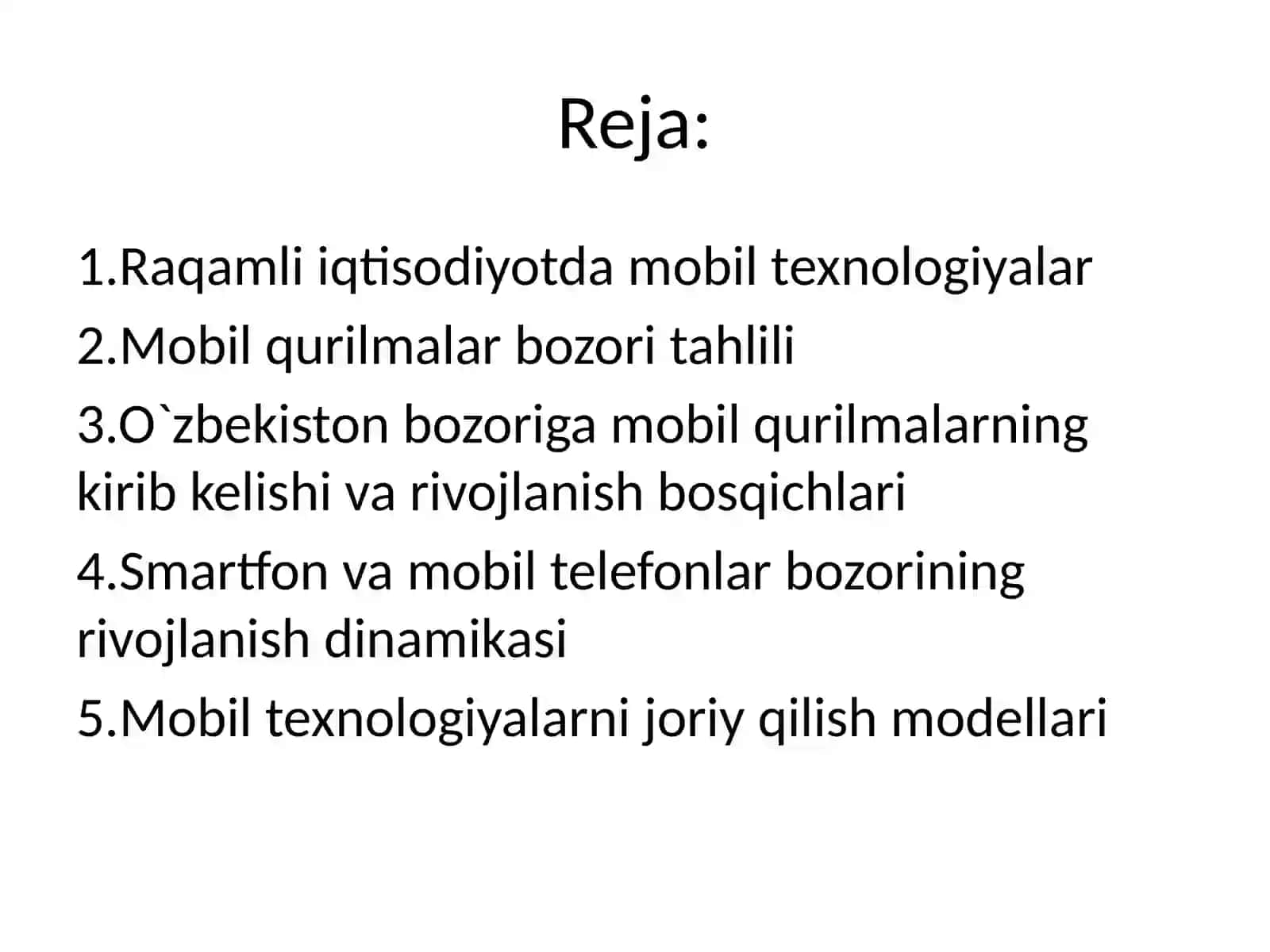 Mobiltexnologiyalar 2