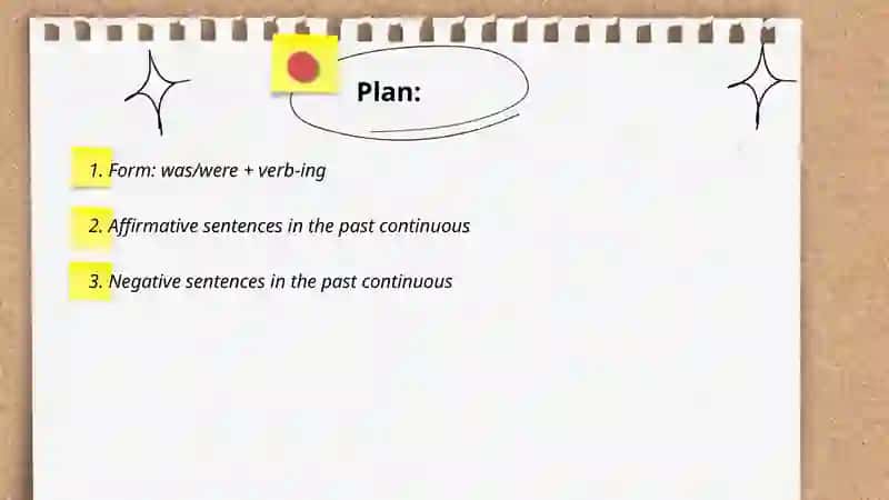 Past continuous 2