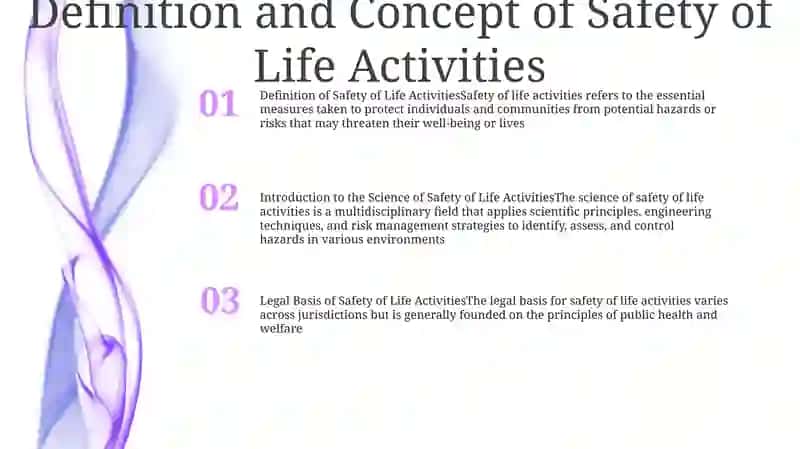 Science of Safety of Life Activities 2