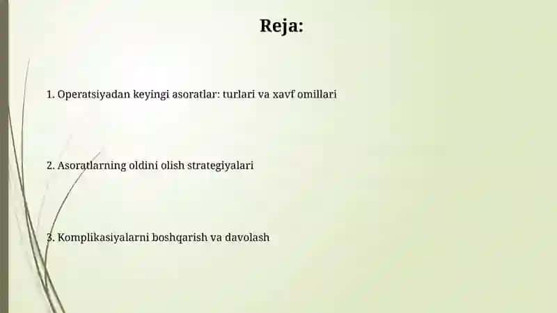 Asoratlarning oldini olish strategiyalari 2