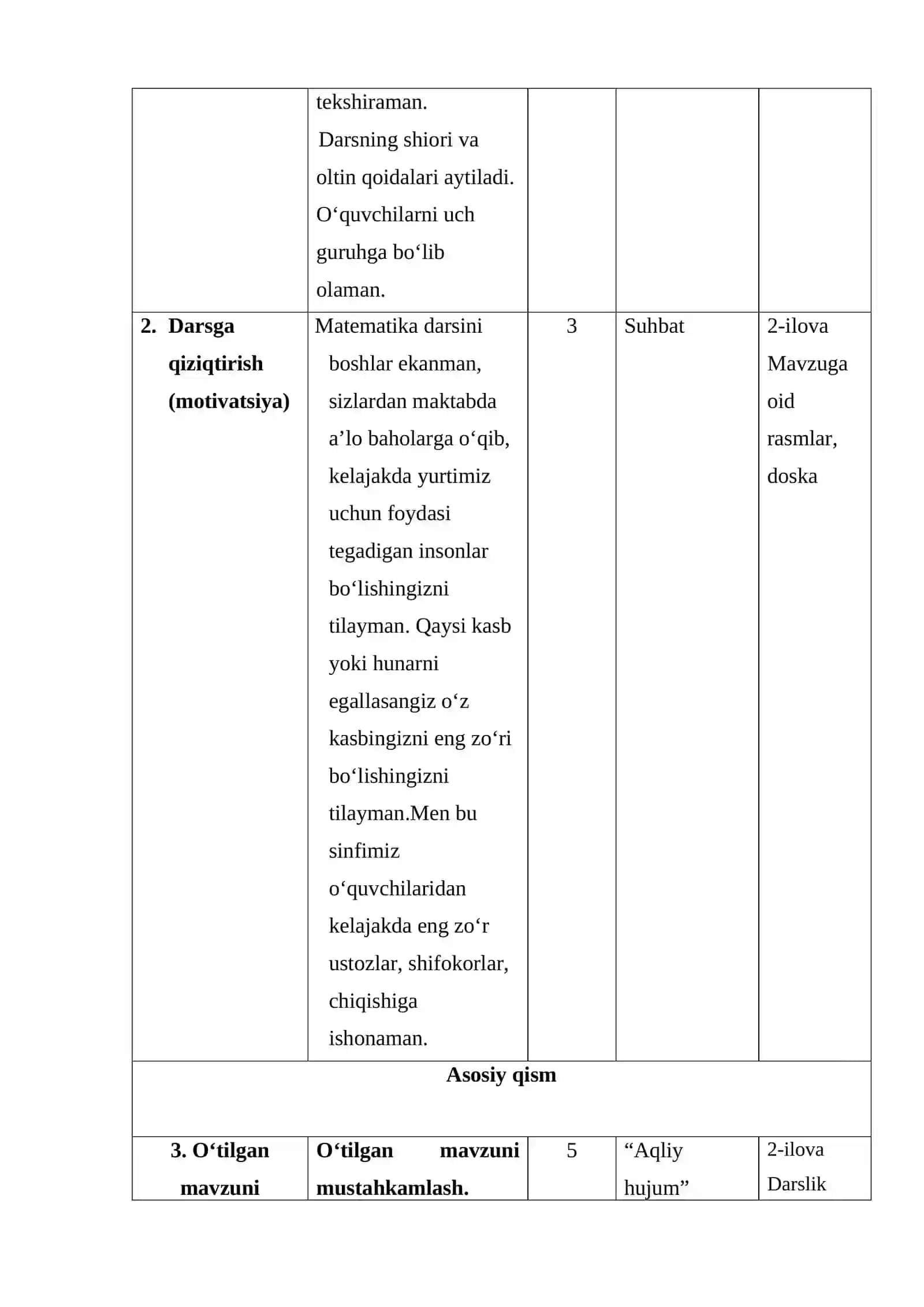 Sonli va harfiy tengsizliklar(1-sinf) 2