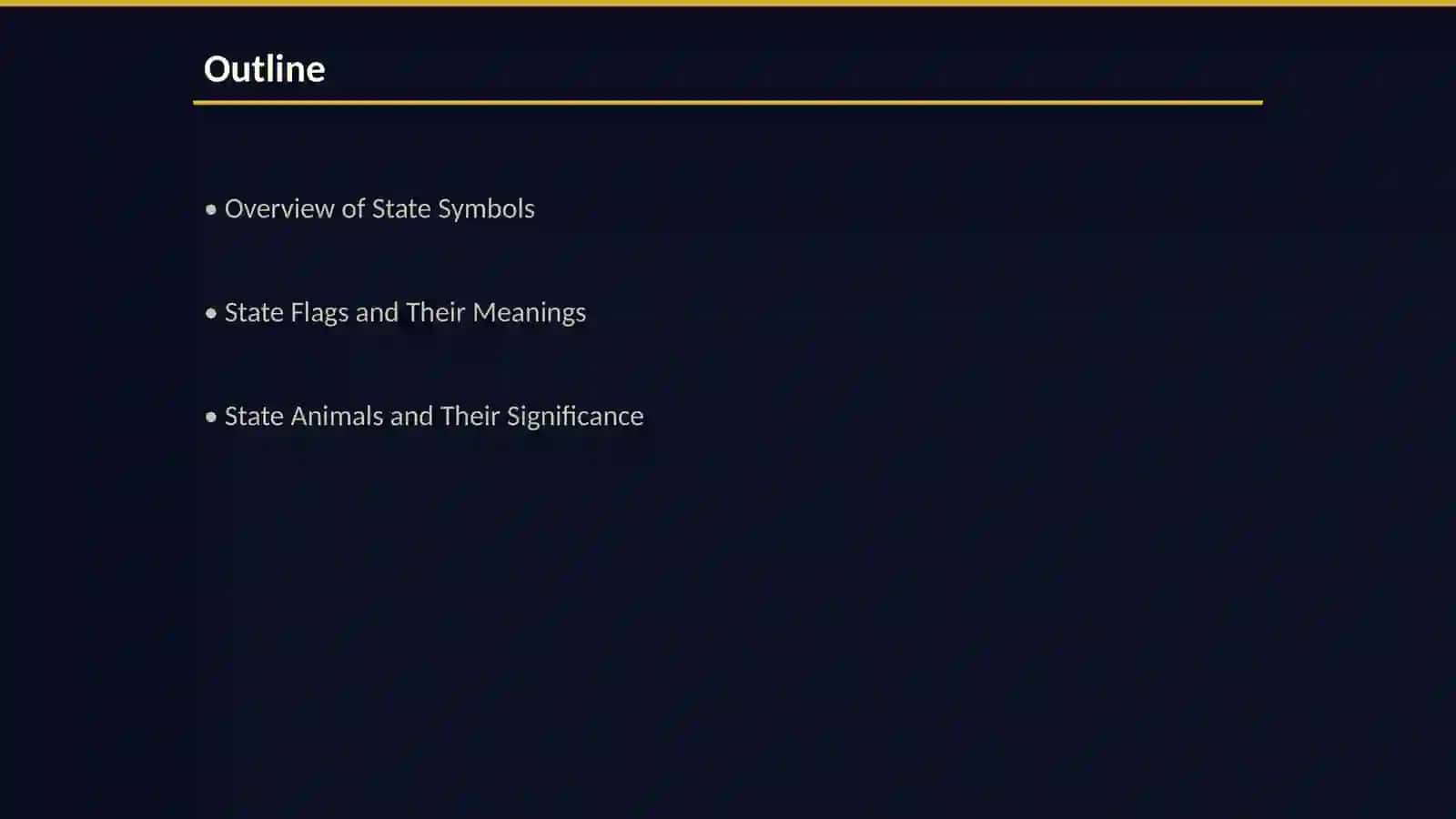 The state symbols of the usa 2