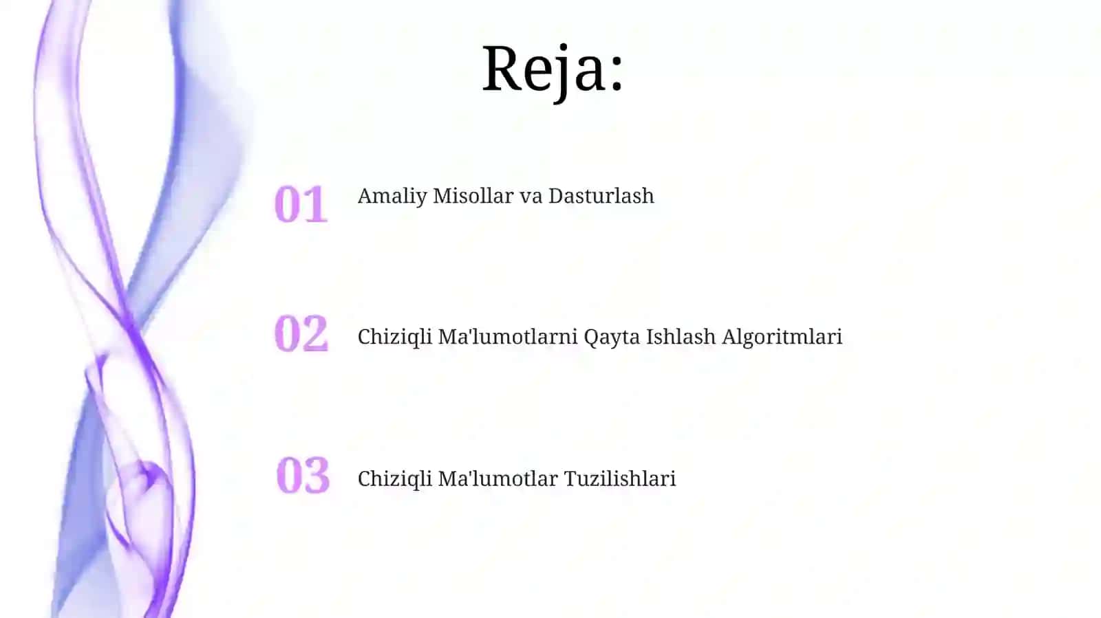 Chiziqlima’lumotlartuzilmalarinidasturiyqaytaishlash 2