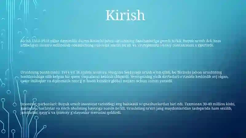 1914 1918 Yillardagi 30224030Urushlar 2