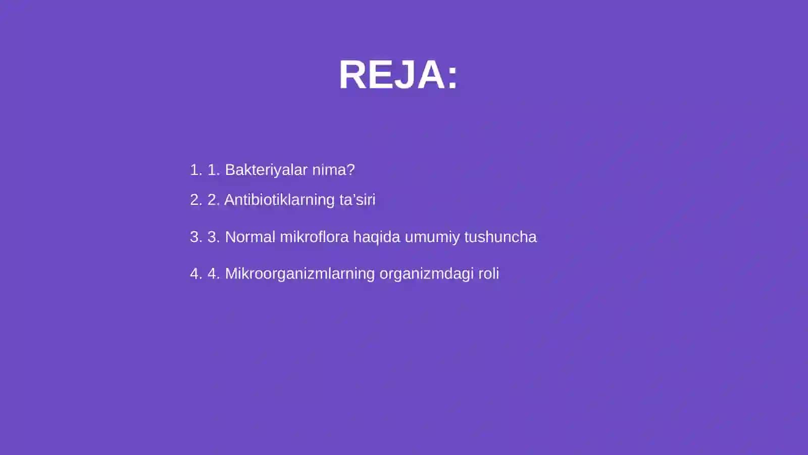 Bakteriyalar Antibiotiklar va Organizm 2