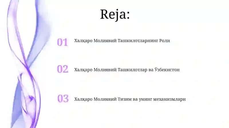 Xalqaro moliya korporatsiyasi (XMK) 2