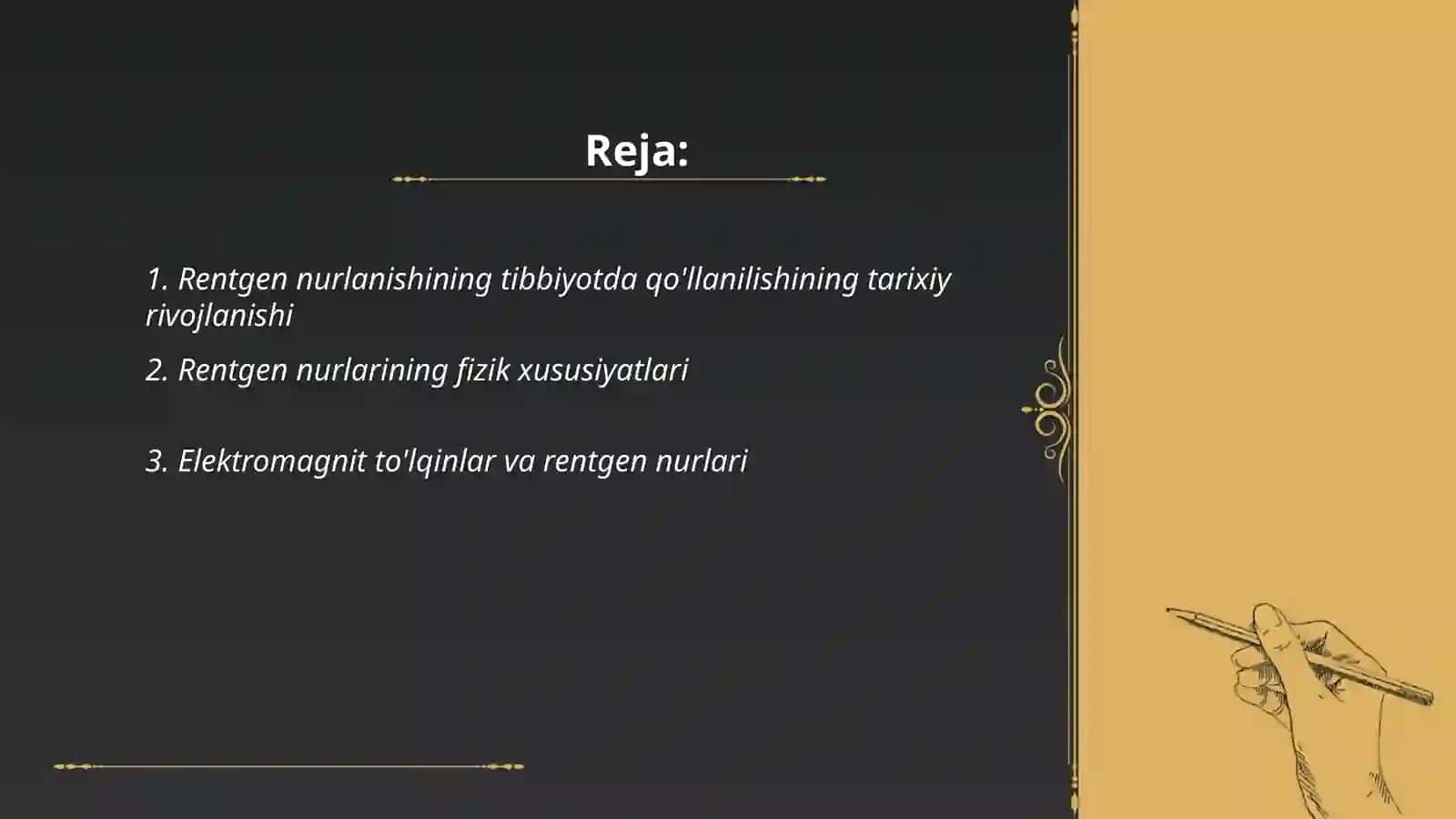 Rentgen nurlanishi 2